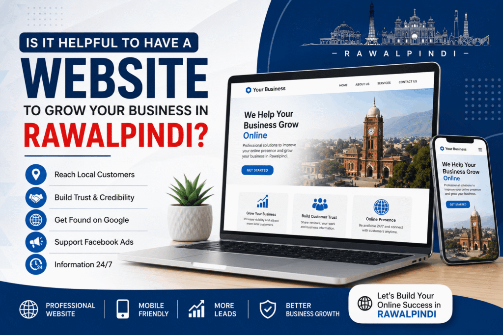 Is It Helpful to Have a Website to Grow Your Business in Rawalpindi?